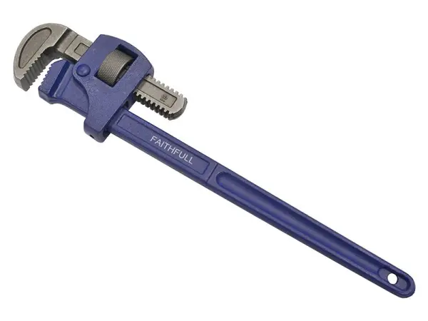 Faithfull Stillson Pipe Wrench 450mm (18in), High-Quality Steel