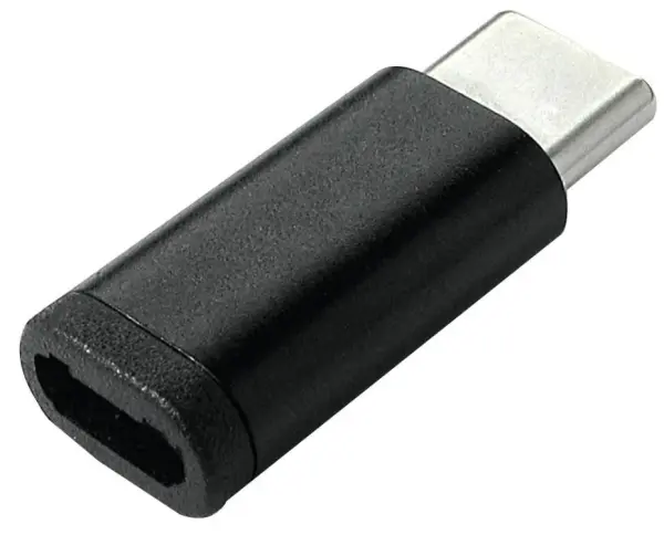 PRO SIGNAL USB-C to Micro USB Adaptor - USB 2.0, 3A, Compact
