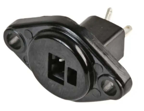 SCHURTER 4850.225 Socad DIN 2-Chrannóg le Muntáil Ppainéil