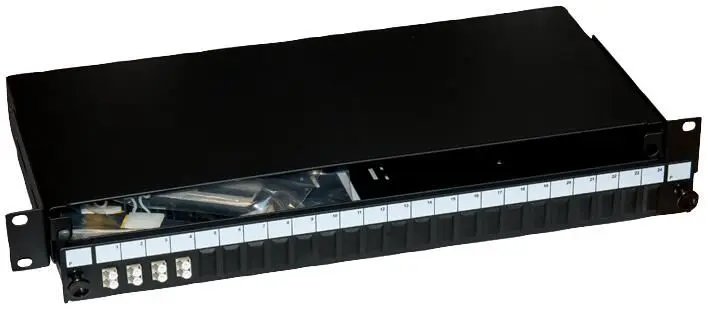 Connectix Cabling Systems 4 Duplex LC Multimode 1U Fibre Patch Panel