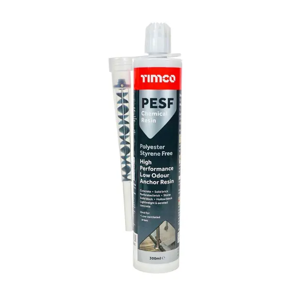 Timco PESF Styrene-Free Chemical Resin, 300ml, Polyester Resin