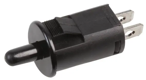 Interrupteur à bouton-poussoir AB COMPONENTS SPST 15mm 250V AC