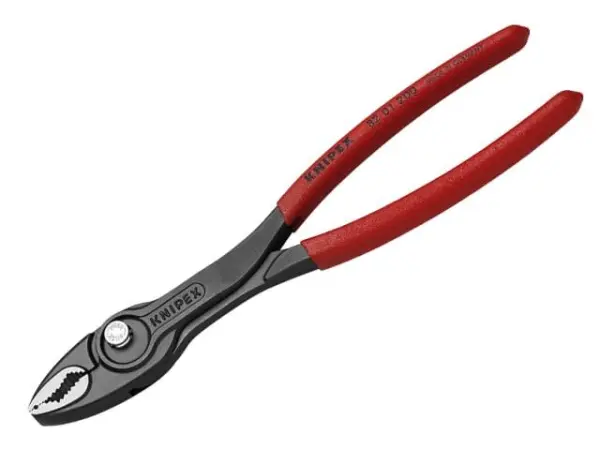 Knipex TwinGrip Rollgabelschlüssel mit PVC-Griff, 200mm