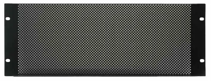 Pulse Panel de Malla Ventilada para Rack 19 Pulgadas, Acero, 4U, Negro