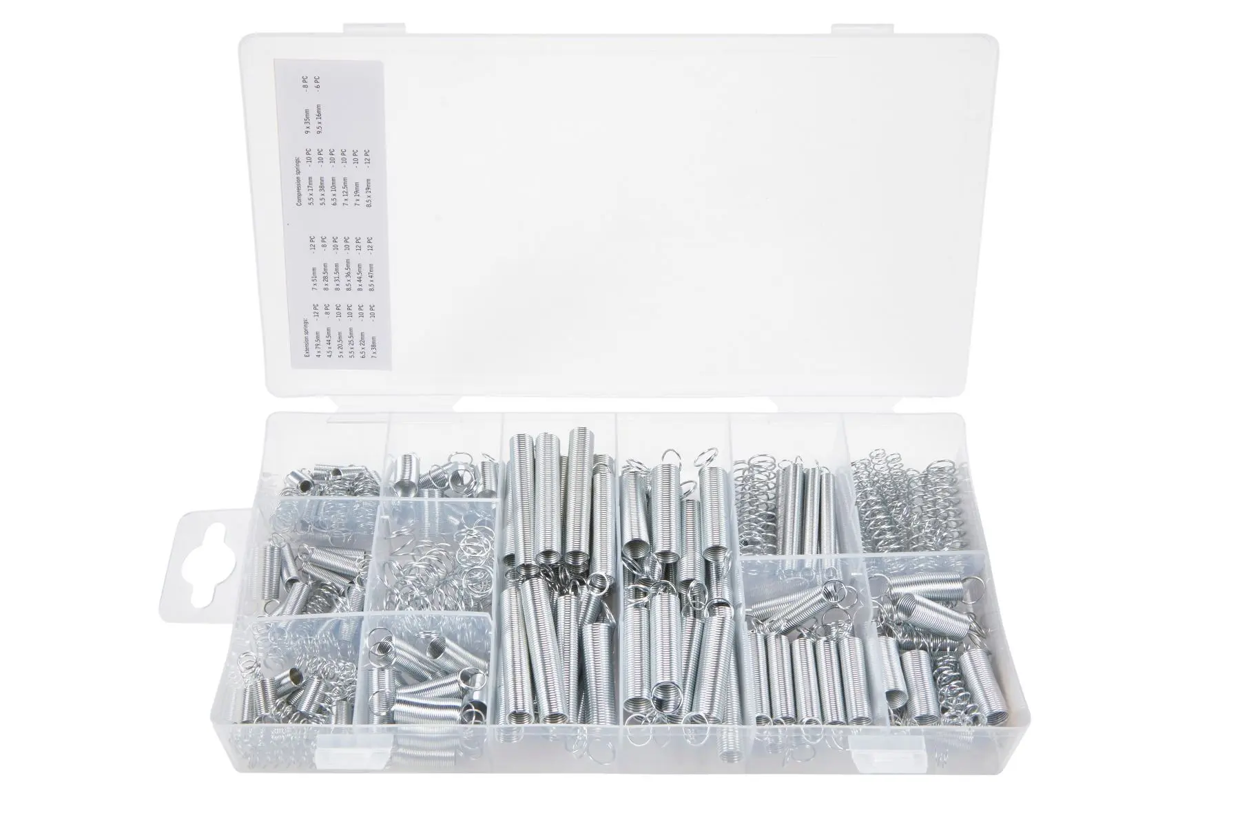 Blue Spot 200-Piece Assorted Springs Set with Case