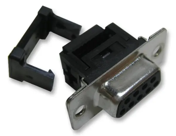 HiLo Conector D-Sub Fêmea 9 Pinos, Contactos de Solda