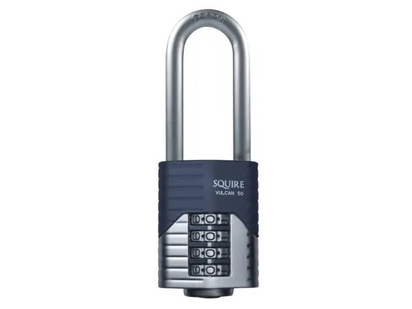 Squire Vulcan 50mm Boron Alloy Combination Padlock