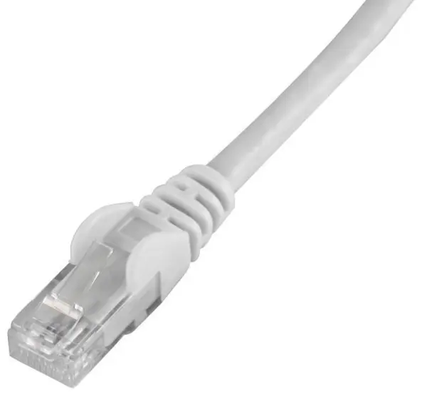 Câble Ethernet UTP Cat6 blanc 3m Anti-accrochage Pro Signal