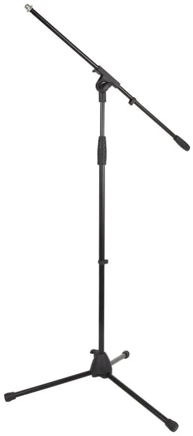 STELLAR LABS Microphone avec Bras Réglable et Pied (1,6m) - Noir