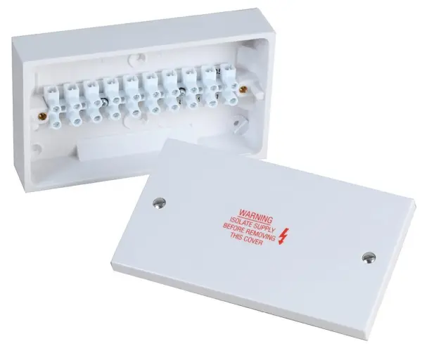 Pro Elec 10-Way 15A Junction Box