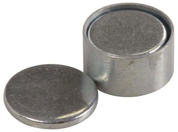 ECLIPSE MAGNETICS Neodymium Shallow Pot Magnet - 8mm