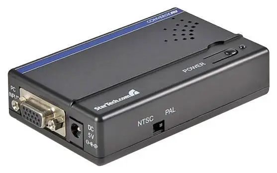 StarTech VGA to Composite/S-Video Converter – PC to TV