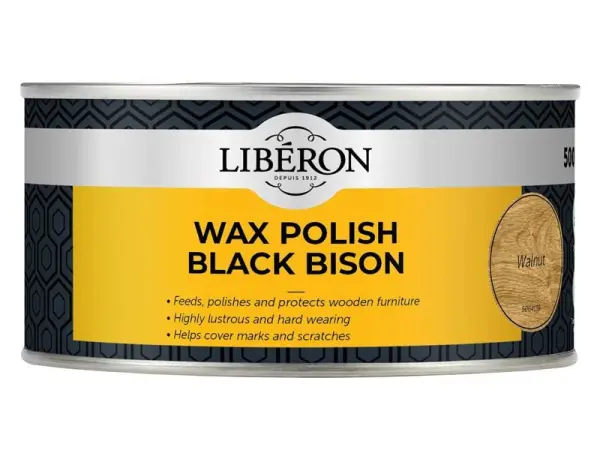 Liberon Cera Negra Bison en nogal, pasta, 500ml
