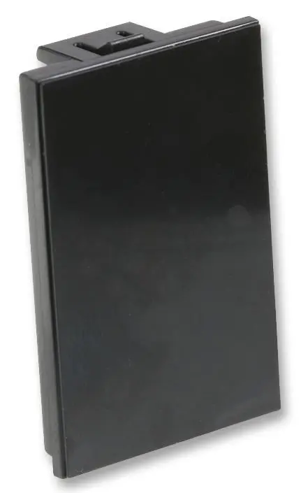 HiLo 6C Blanking Plate, Black, 25 x 38.5mm