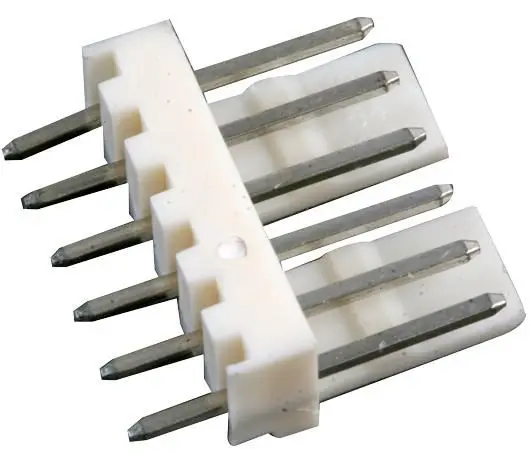MOLEX - 2,5mm Stiftleiste 6-polig mit Verriegelung