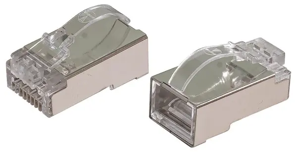 Speedy RJ45 Cat6a RJ45 Shielded Anti-Snag Plugs