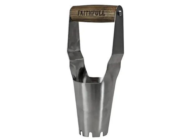 Faithfull Prestige Bulb Planter with Ash Handle