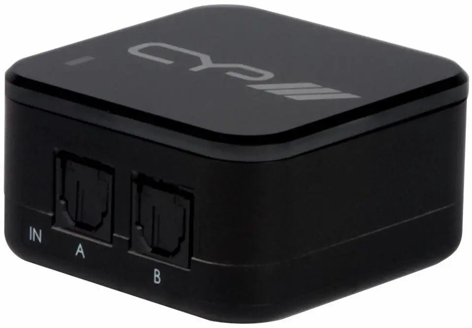 CYP Digitální optický audio přepínač 2-cestný, TOSlink