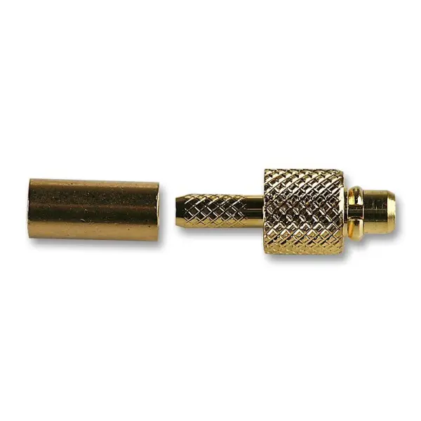 Multicomp Pro MMCX Crimp Right Angle Plug for RG178 Cable