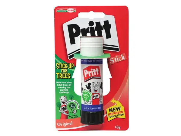 Pritt 得力 漿糊膠棒 43克 兒童安全環保膠水