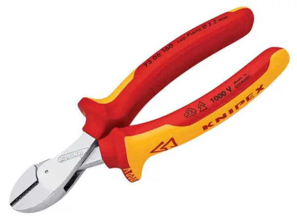 Knipex - Pince coupante diagonale X-Cut VDE 1000V, 160mm