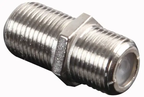 Accoupleur coaxial double femelle F PRO SIGNAL, zinc