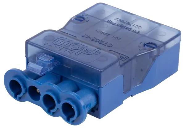 FLOW 250V 20A 4 Pin Fast-Fit Male Connector