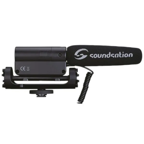 Condenser Cardioid On-Camera Microphone, 3.5mm, 450g