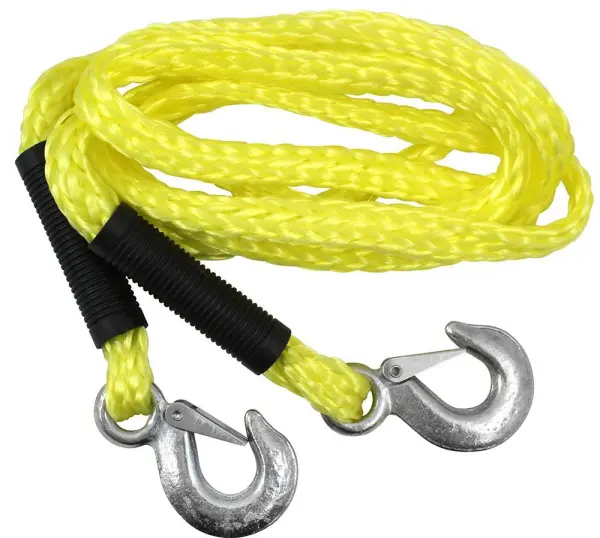 BROOKSTONE 2 Tonne Tow Rope with Hooks