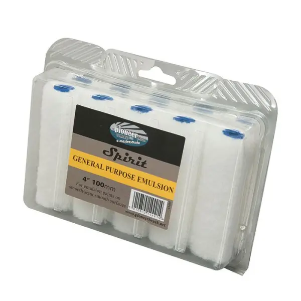Pioneer Spirit Poly Radiator General Purpose Emulsion Roller Refill 4'' 10 Pack