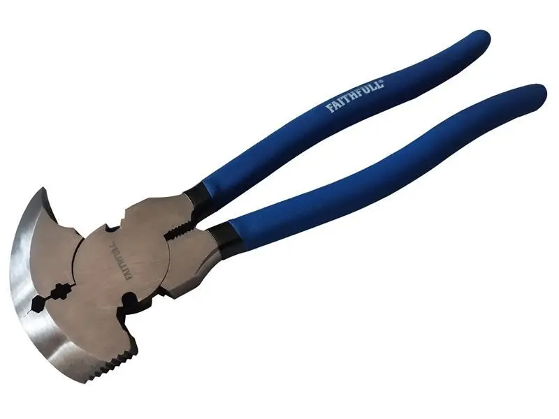 Faithfull Soft Grip Fencing Pliers, 250mm (10in)