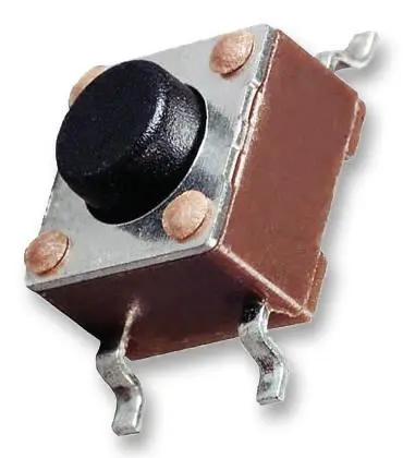 TE Connectivity FSM4JSMATR Tactile Switch, SMD, 160gf, 50mA 24VDC