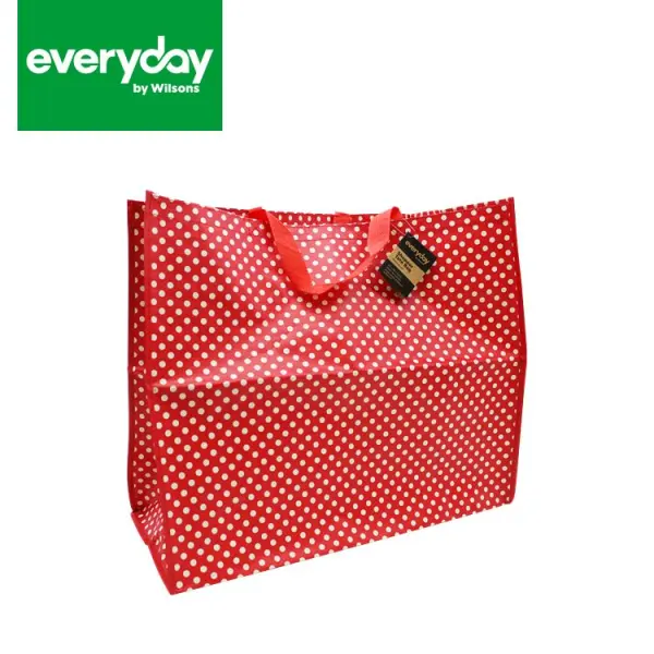 Everyday by Wilsons Shopper Tote Bag Retro Rouge 57 x 48 x 29 cm