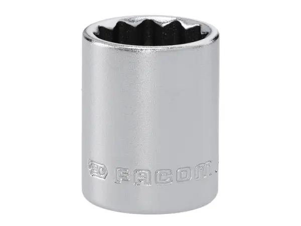 Facom 12 Point Standard Socket, 3/8in Drive - 17mm