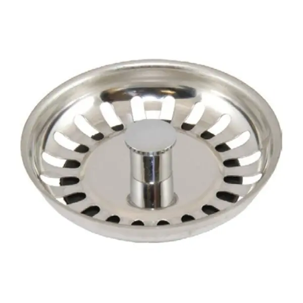 Sink Strainer Plug Basket with Stem, 8cm