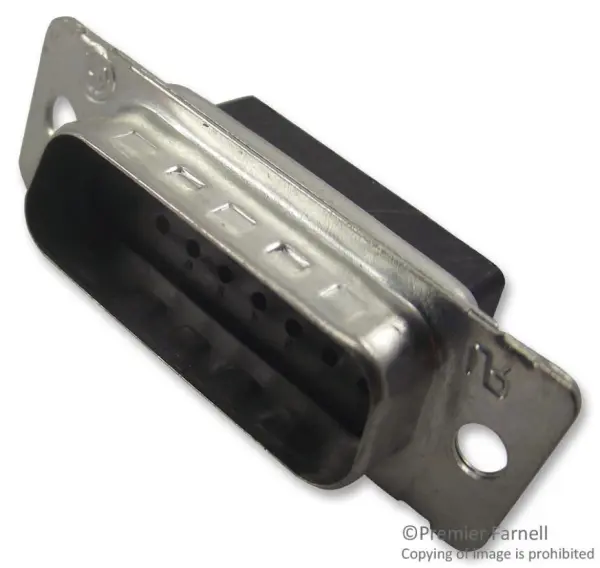 AMP TE CONNECTIVITY Tús Plug Cónaithe 15-Slí D-Sub, Cruach, Sraith HDP-20