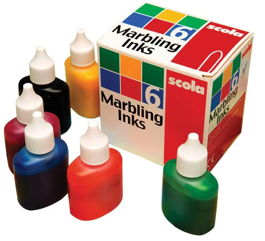 SCOLAQUIP 大理石紋彩墨套裝 (6色x25毫升)