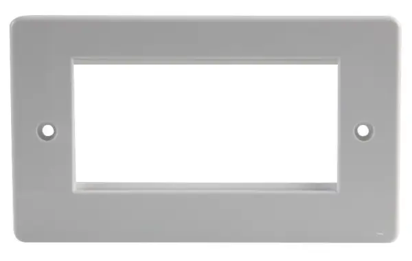 Connectix Cabling Systems 2개 연장 4모듈 유럽형 오피스 페이스플레이트