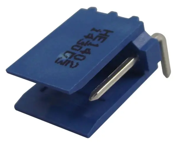 AMP TE Connectivity 281698-4 직각 헤더, 2.54mm, 4핀