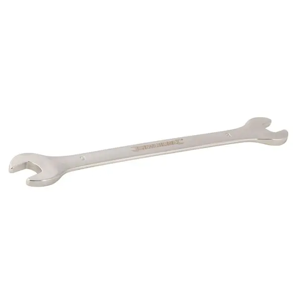 Silverline Open-Ended Spanner, 8 x 9mm, Chrome Vanadium Steel