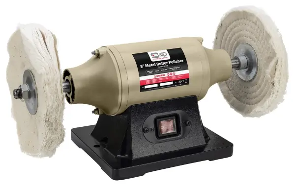 SIP 8-Inch 550W Metal Buffer Polisher 230V