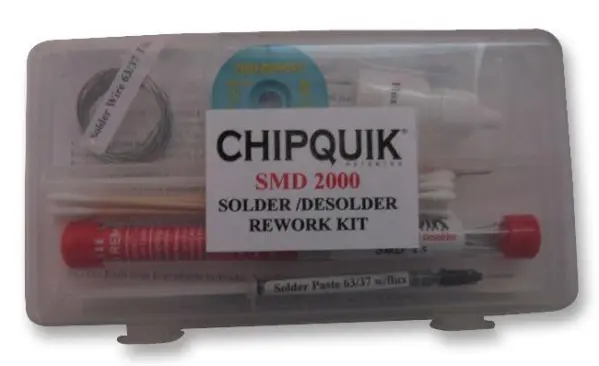 CHIP QUIK Kit Completo de Solda e Dessolda sem Chumbo