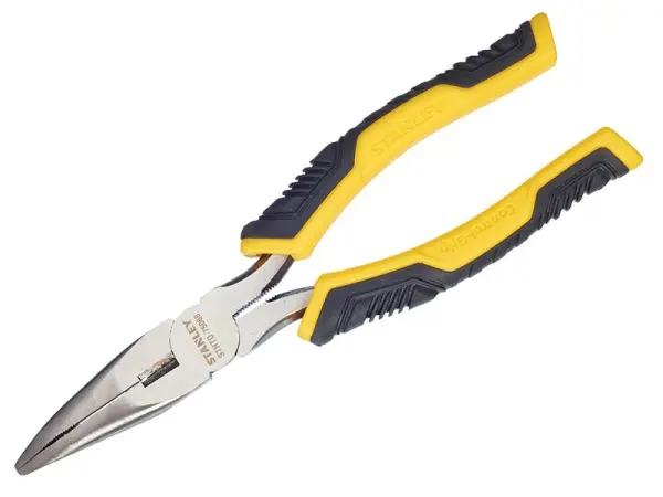 Pince à bec fin long STANLEY ControlGrip 150mm (6 po)