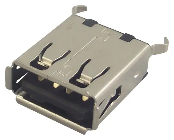 MULTICOMP USB 2.0 Type A Socket, Vertical PCB Mount