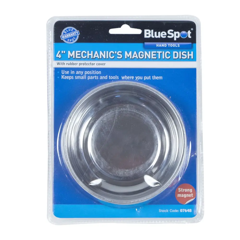 Blue Spot 100mm Roestvrijstalen Magnetische Schotel (4 inch)