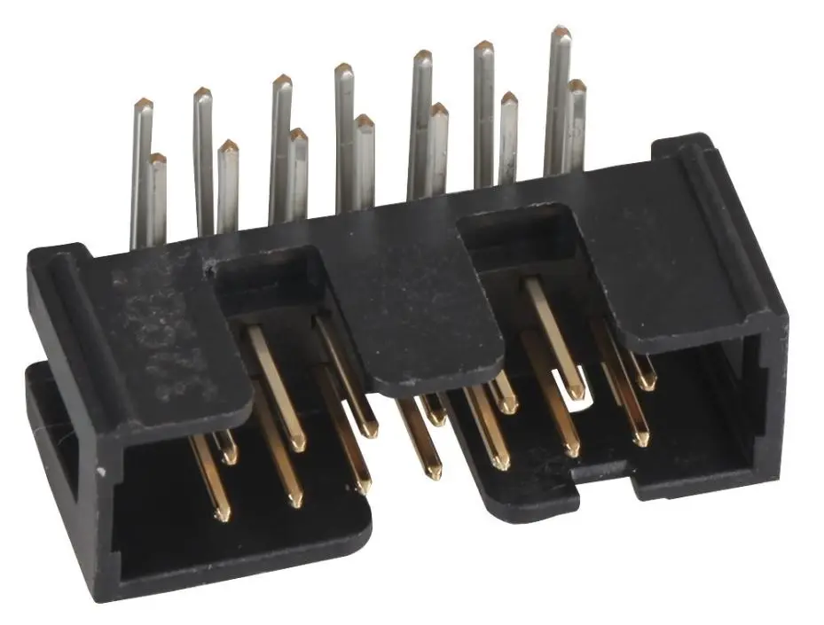 3M 2.54mm 14-Way 골드 플레이트 90도 헤더