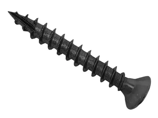 ForgeFix Multi-Purpose Pozi Countersunk Screws Black ForgePack - 5.0 x 40mm ForgePack 10