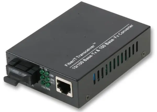 INSIXT Media Converter, 100Tx to 100Fx SC