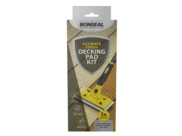 Ronseal Ultimate Decking Pad Kit with Extension Pole