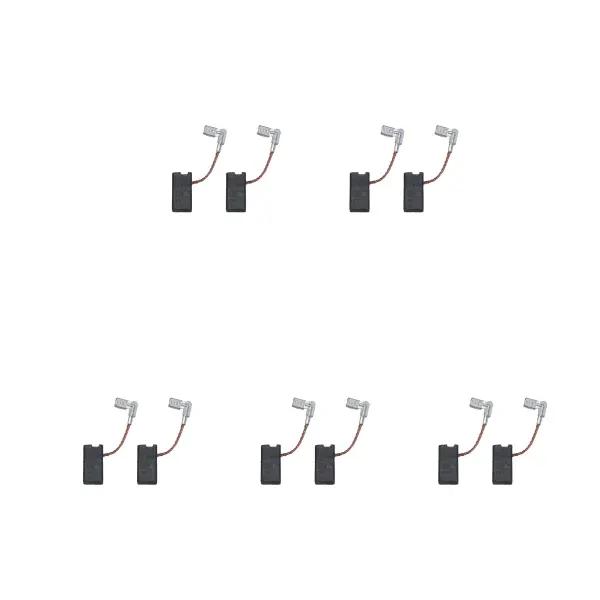 5 ensembles de 2 balais en carbone pour la meuleuse mini Metabo 113 (6,3 x 8 x 